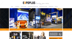 Desktop Screenshot of expoplus.nl